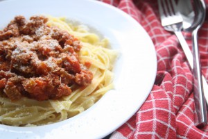 Tagliatelle Bolognese