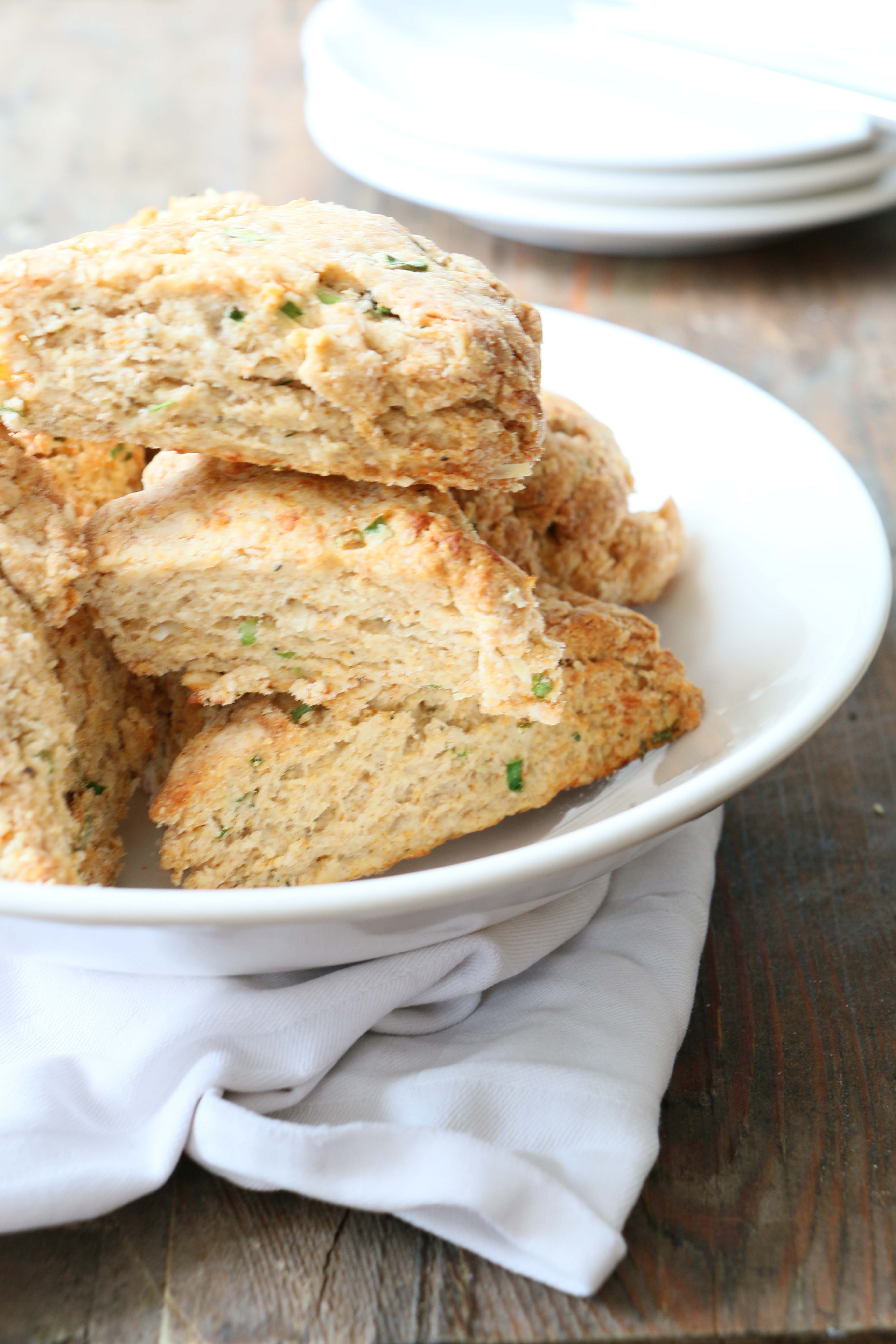 Hartige spelt scones