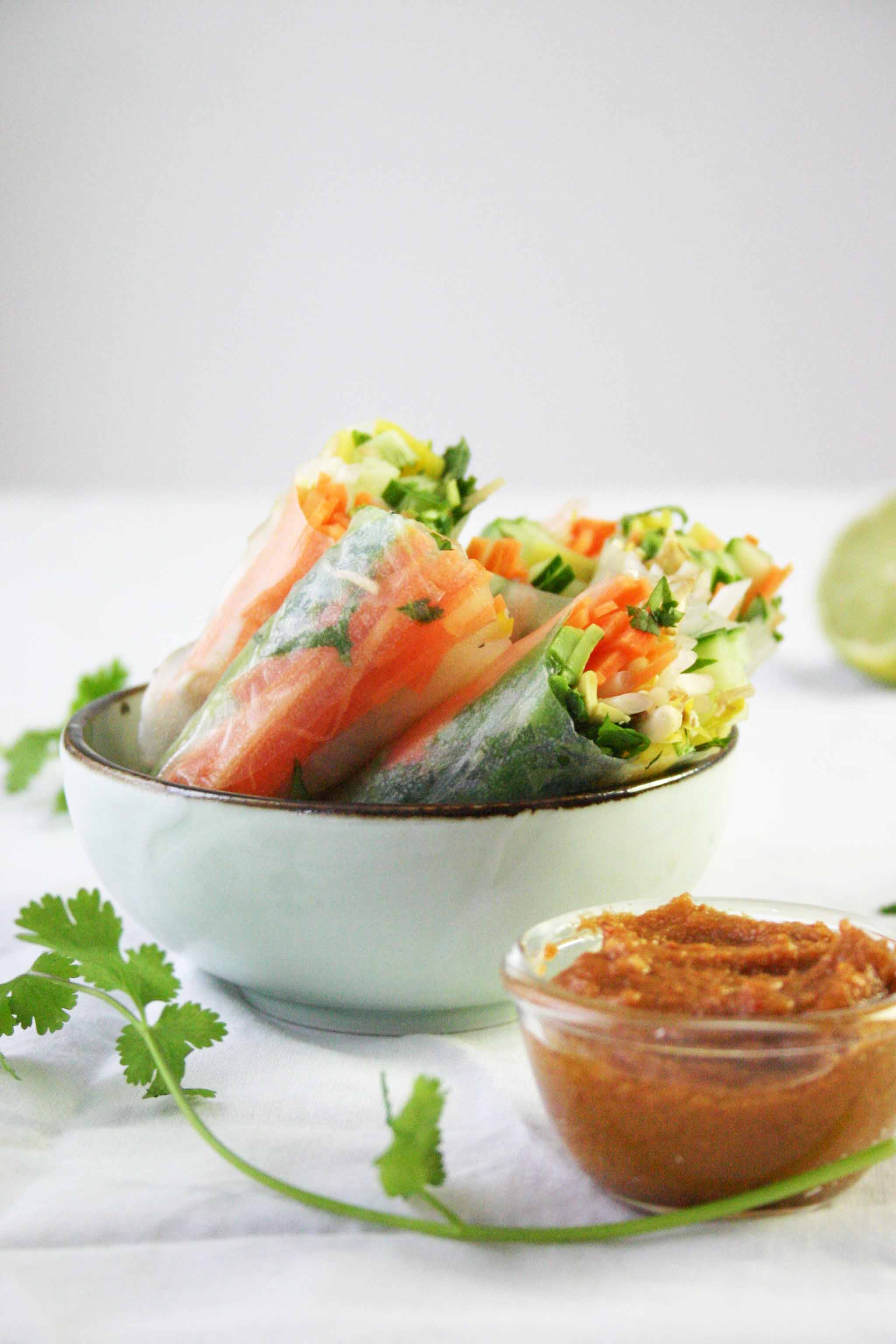 veggie spring rolls